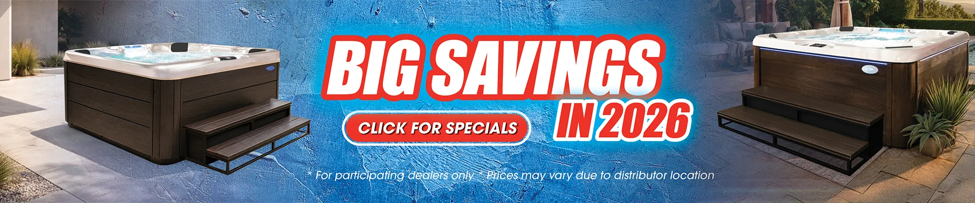 Calspas hot tub being used in a family setting - Racine