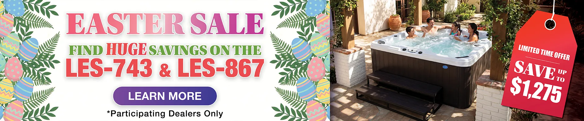 Calspas hot tub being used in a family setting - Racine